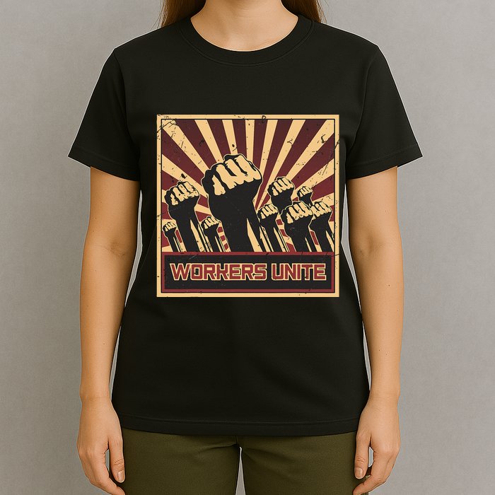 Workers Unite Communist Socialist Workers Communism T-Shirt