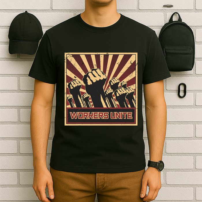 Workers Unite Communist Socialist Workers Communism T-Shirt