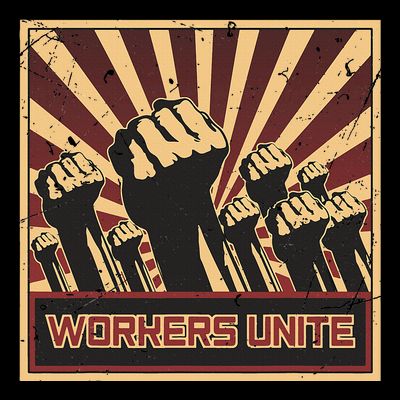 Workers Unite Communist Socialist Workers Communism T-Shirt