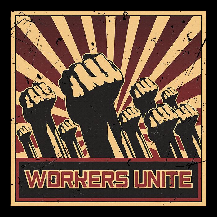 Workers Unite Communist Socialist Workers Communism Tall T-Shirt