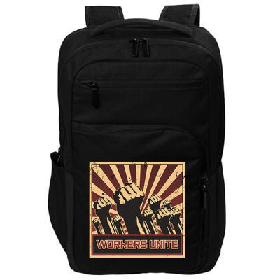 Workers Unite Communist Socialist Workers Communism Impact Tech Backpack