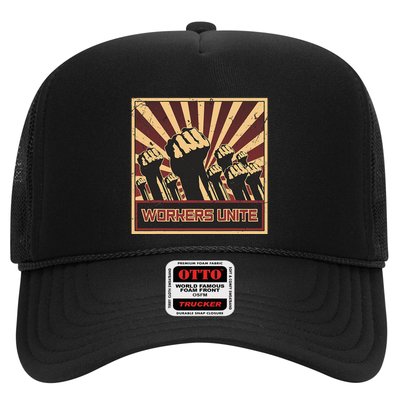 Workers Unite Communist Socialist Workers Communism Trucker Hat