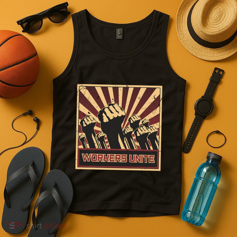 Workers Unite Communist Socialist Workers Communism Tank Top