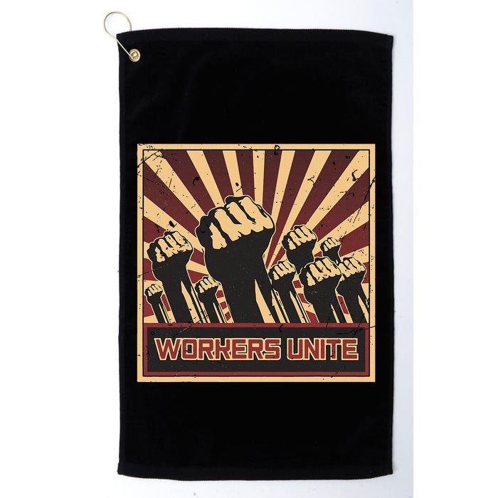Workers Unite Communist Socialist Workers Communism Golf Towel