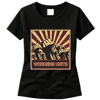 Workers Unite Communist Socialist Workers Communism Womens T-Shirt