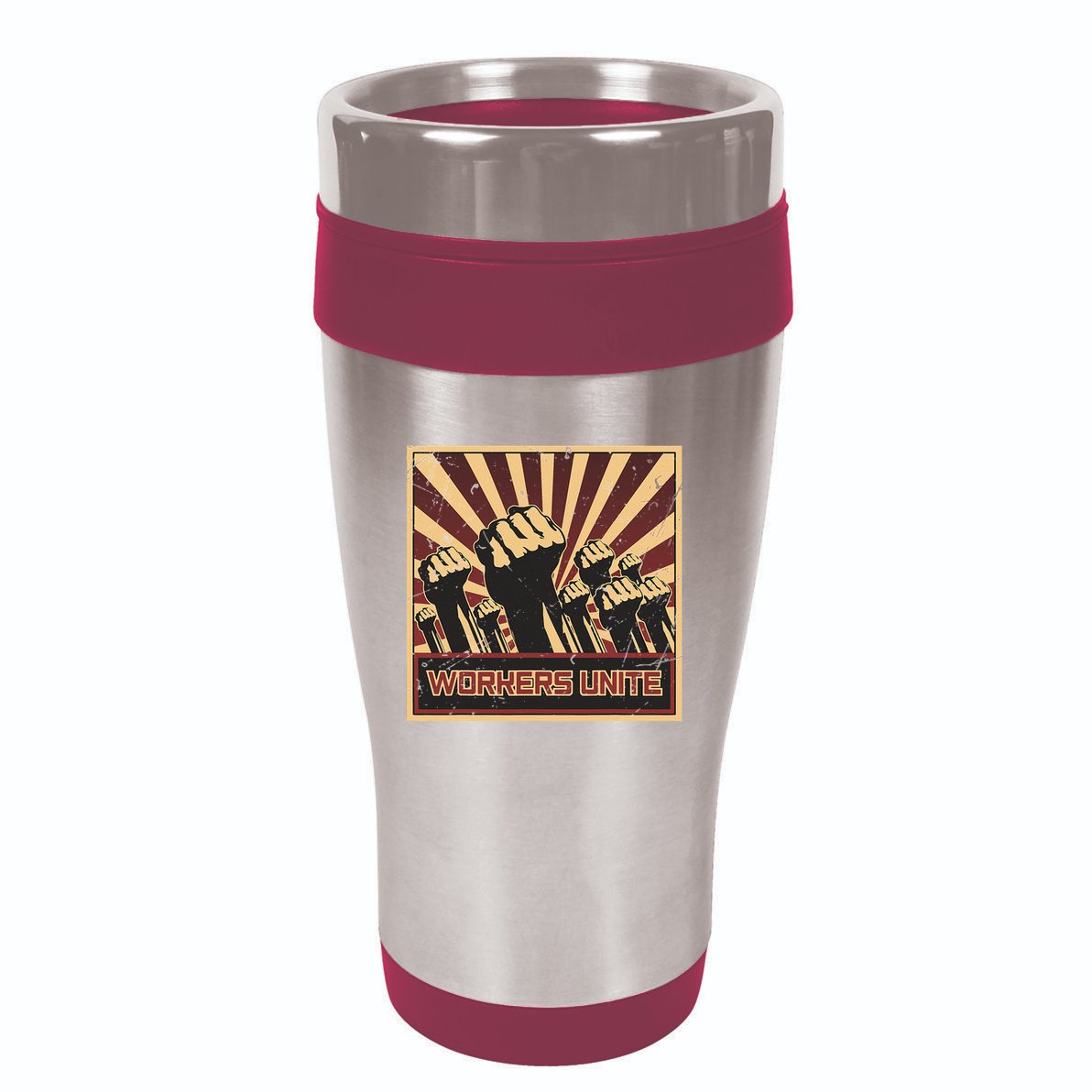 Workers Unite Communist Socialist Workers Communism 16oz Travel Tumbler
