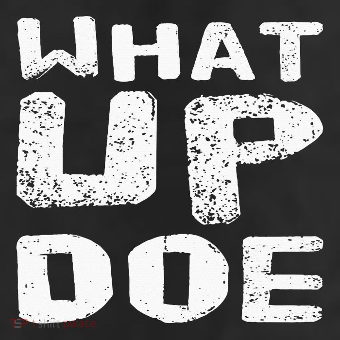 What Up Doe 11oz C Handle Ceramic Mug