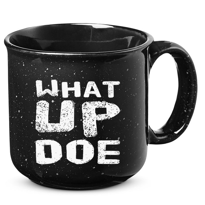 What Up Doe 15oz Campfire Ceramic Mug