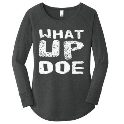 What Up Doe Women's Perfect Tri Tunic Long Sleeve Shirt