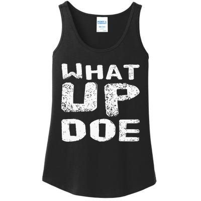 What Up Doe Ladies Essential Tank