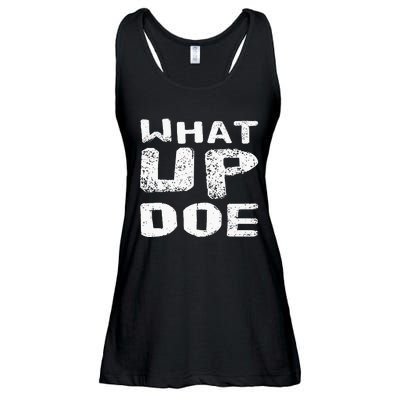 What Up Doe Ladies Essential Flowy Tank