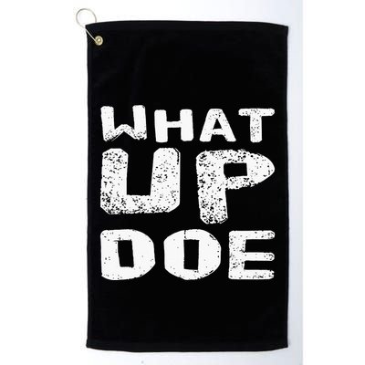 What Up Doe Golf Towel