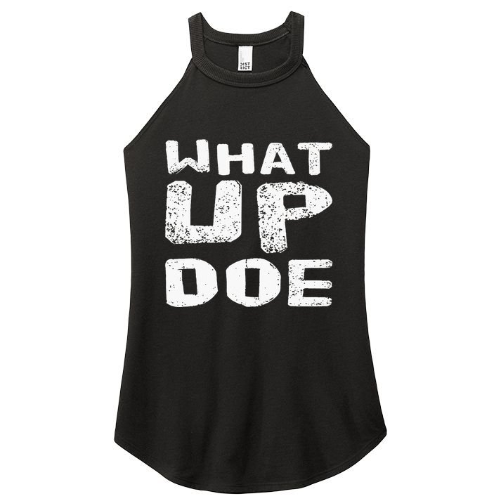 What Up Doe Women's Perfect Tri Rocker Tank