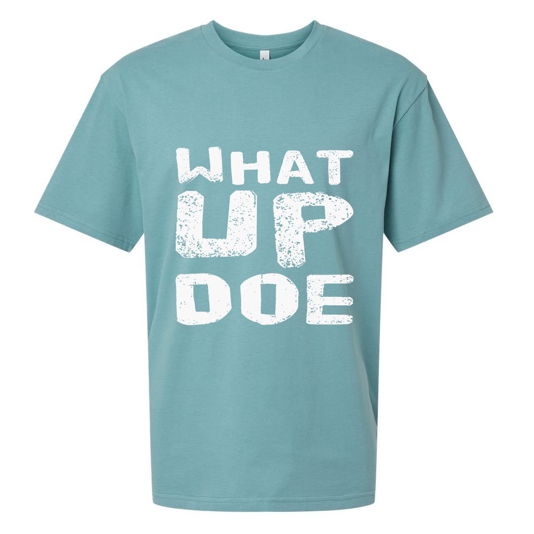 What Up Doe Sueded Cloud Jersey T-Shirt