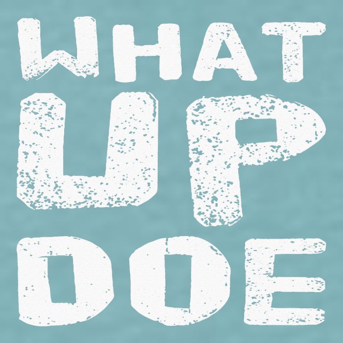 What Up Doe Sueded Cloud Jersey T-Shirt