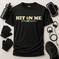 Wo Upside Down Pineapple Subtle Swinger Gift Cooling Performance Crew T-Shirt