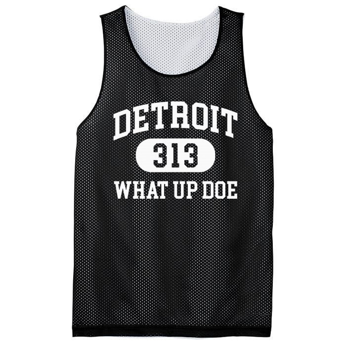 What Up Doe 313 Detroit Mesh Reversible Basketball Jersey Tank