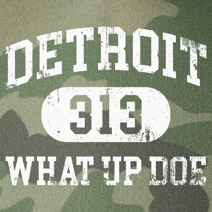What Up Doe 313 Detroit Legacy Tie Dye Trucker Hat