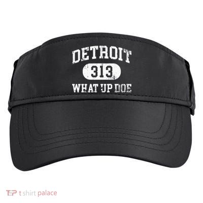 What Up Doe 313 Detroit Adult Drive Performance Visor