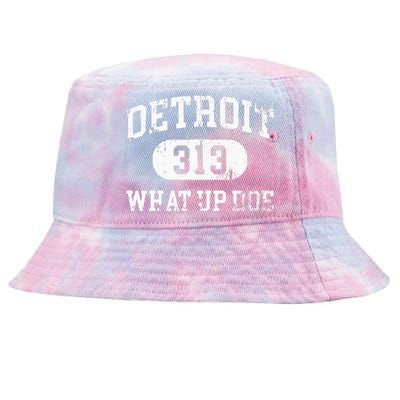 What Up Doe 313 Detroit Tie-Dyed Bucket Hat