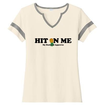 Wo Upside Down Pineapple Subtle Swinger Meaningful Gift Ladies Halftime Notch Neck Tee