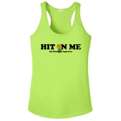 Wo Upside Down Pineapple Subtle Swinger Meaningful Gift Ladies PosiCharge Competitor Racerback Tank