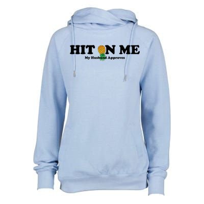Wo Upside Down Pineapple Subtle Swinger Meaningful Gift Womens Funnel Neck Pullover Hood