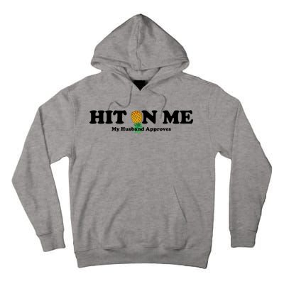 Wo Upside Down Pineapple Subtle Swinger Meaningful Gift Tall Hoodie