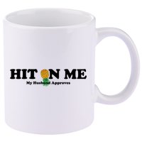 Wo Upside Down Pineapple Subtle Swinger Meaningful Gift 11oz C Handle Ceramic Mug