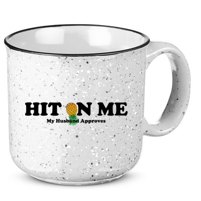 Wo Upside Down Pineapple Subtle Swinger Meaningful Gift 15oz Campfire Ceramic Mug