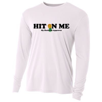Wo Upside Down Pineapple Subtle Swinger Meaningful Gift Cooling Performance Long Sleeve Crew