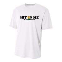 Wo Upside Down Pineapple Subtle Swinger Meaningful Gift Youth Performance Sprint T-Shirt
