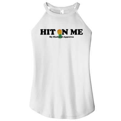 Wo Upside Down Pineapple Subtle Swinger Meaningful Gift Women's Perfect Tri Rocker Tank