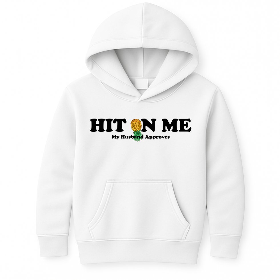 Wo Upside Down Pineapple Subtle Swinger Meaningful Gift Kids Hoodie