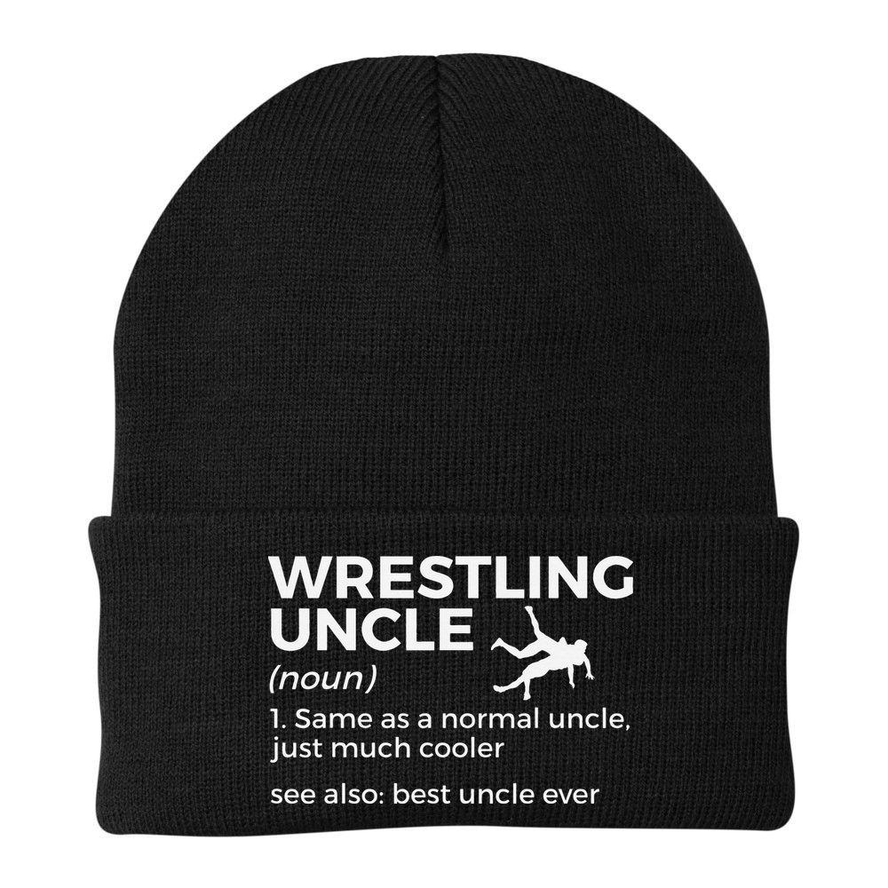 Wrestling Uncle Definition Best Uncle Ever  Beanie