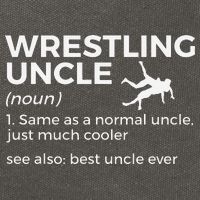 Wrestling Uncle Definition Best Uncle Ever  Cotton Canvas Backpack