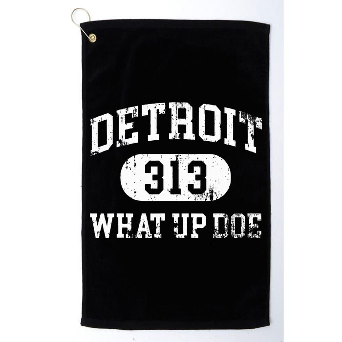 What Up Doe 313 Detroit Golf Towel