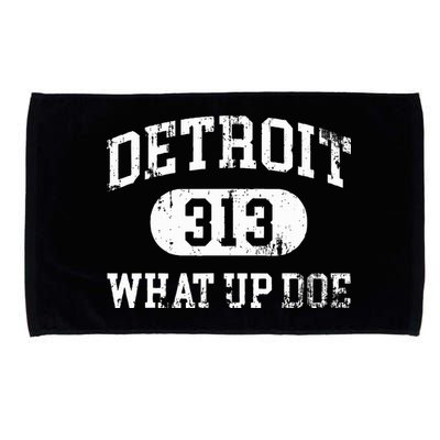 What Up Doe 313 Detroit Microfiber Hand Towel