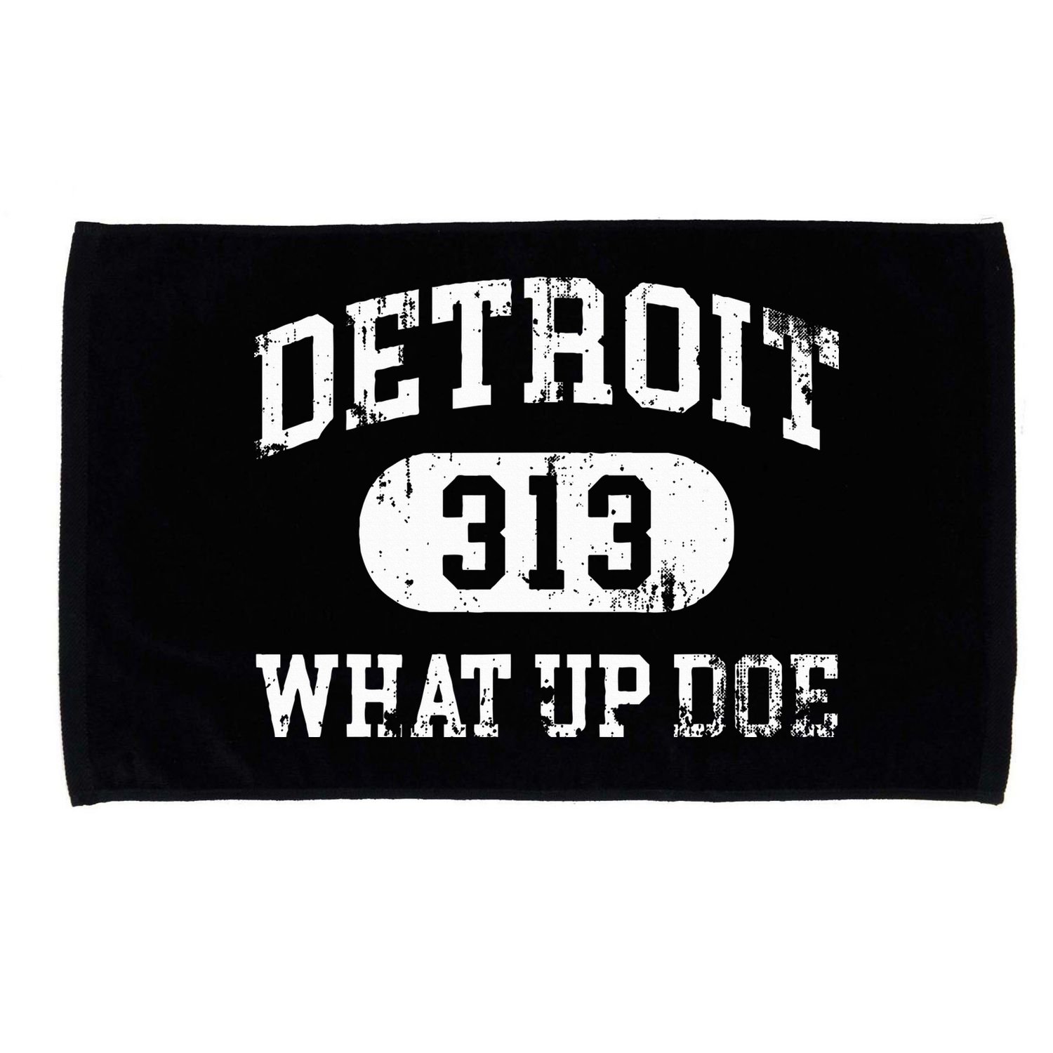 What Up Doe 313 Detroit Microfiber Hand Towel