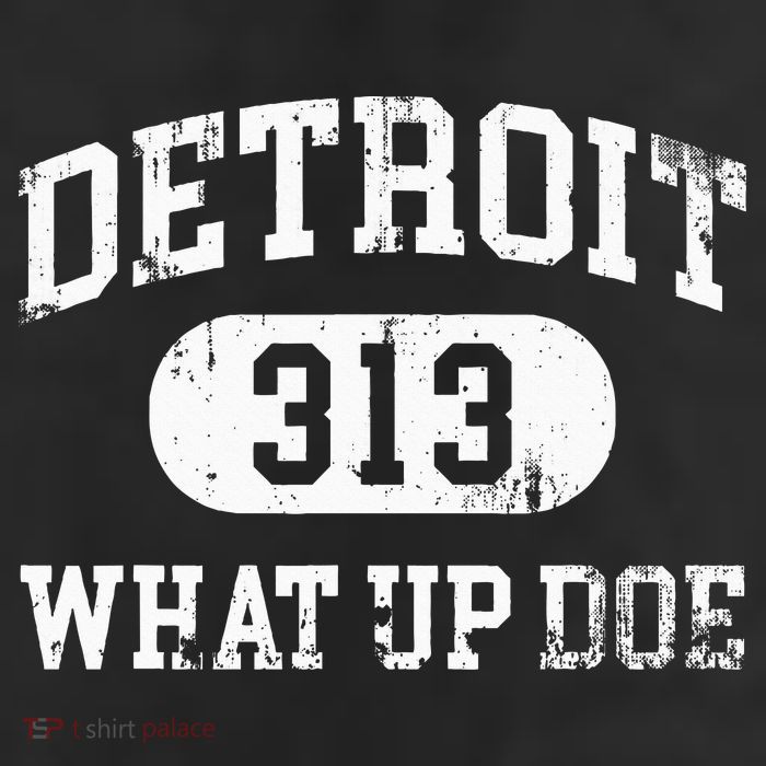 What Up Doe 313 Detroit 7 Panel Mesh Trucker Snapback Hat