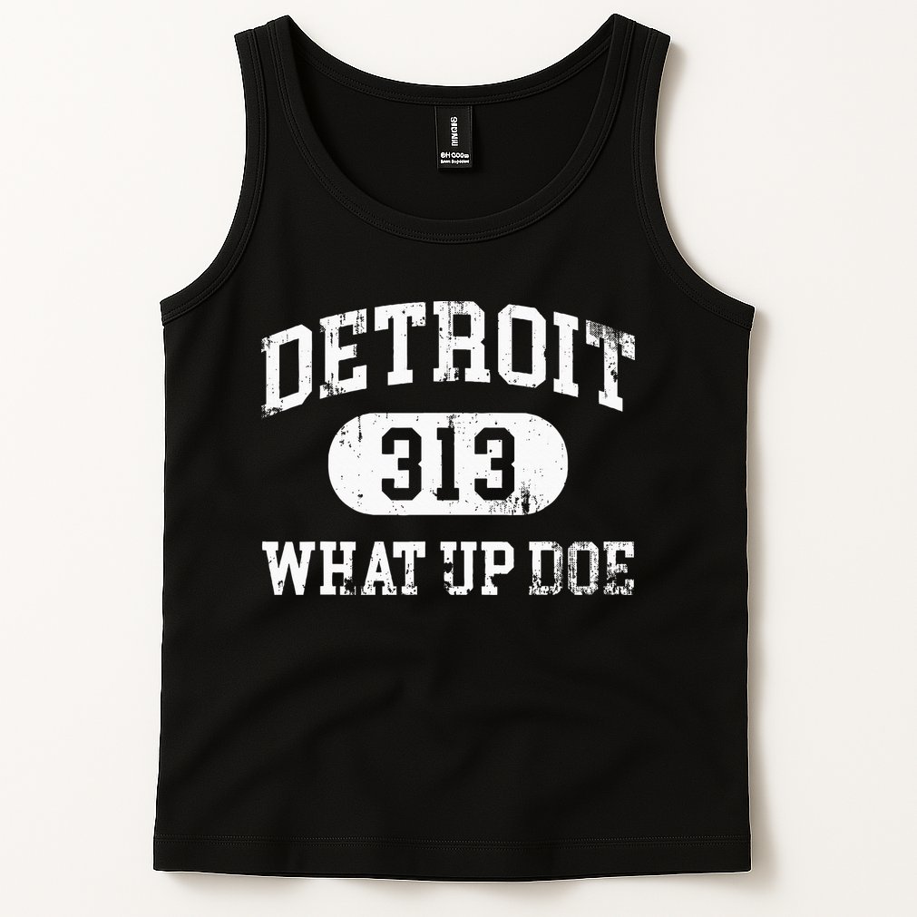 What Up Doe 313 Detroit Tank Top