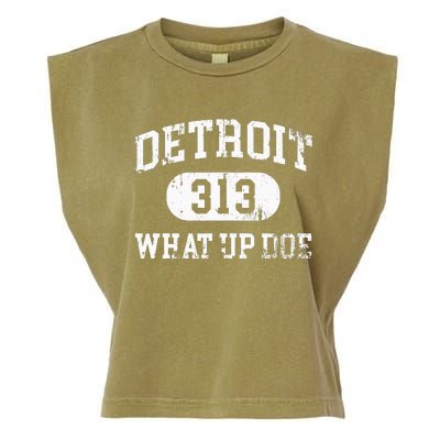 What Up Doe 313 Detroit Garment-Dyed Women's Muscle Tee