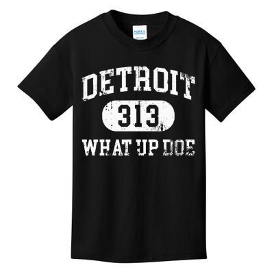 What Up Doe 313 Detroit Kids T-Shirt