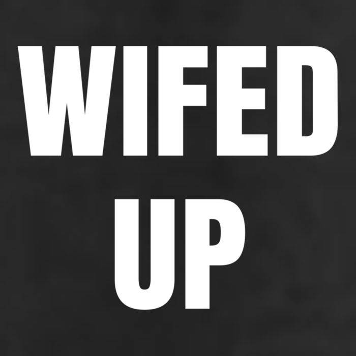Wifed Up Engaget/marriage Graphic Product Gift 7 Panel Mesh Trucker Snapback Hat