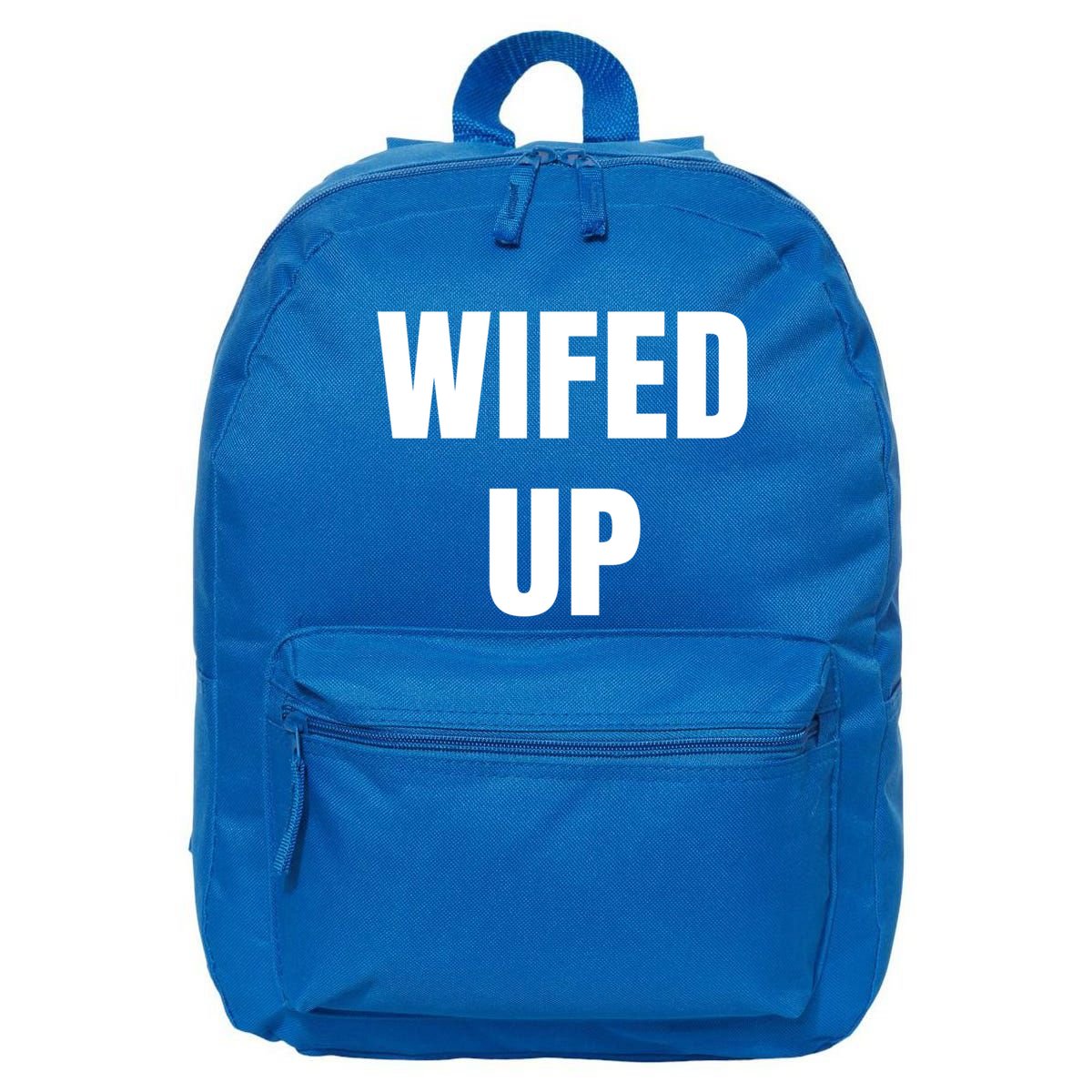 Wifed Up Engaget/marriage Graphic Product Gift 16 in Basic Backpack