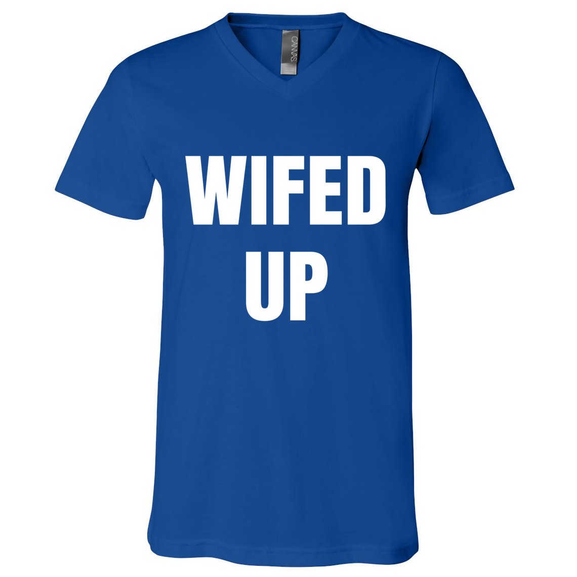 Wifed Up Engaget/marriage Graphic Product Gift V-Neck T-Shirt