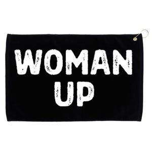 Woman Up Funny Feminist Movement Female Empowerment Feminism Grommeted Golf Towel