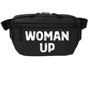 Woman Up Funny Feminist Movement Female Empowerment Feminism Crossbody Pack