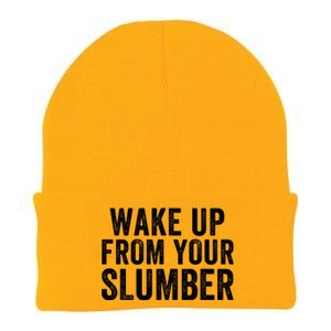 Wake Up From Your Slumber Knit Cap Winter Beanie