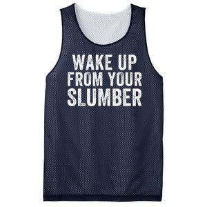 Wake Up From Your Slumber Mesh Reversible Basketball Jersey Tank